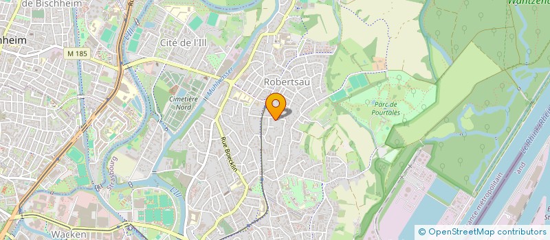 localisation de l'entreprise SCI PIVOINE  STRASBOURG