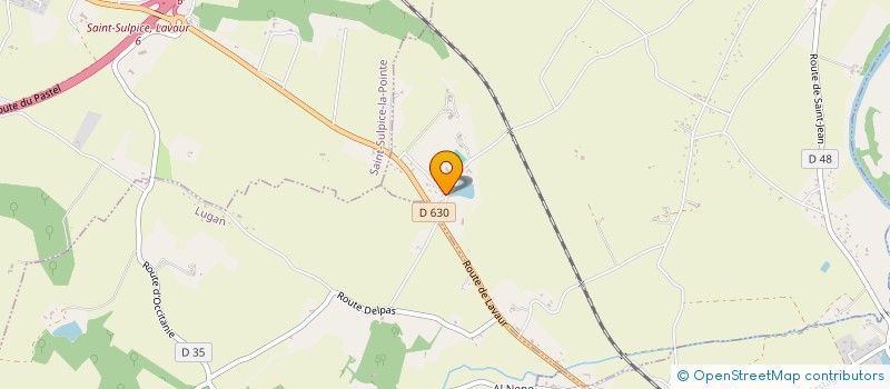 localisation de l'entreprise SCI PIVRANE  SAINT-LIEUX-LES-LAVAUR