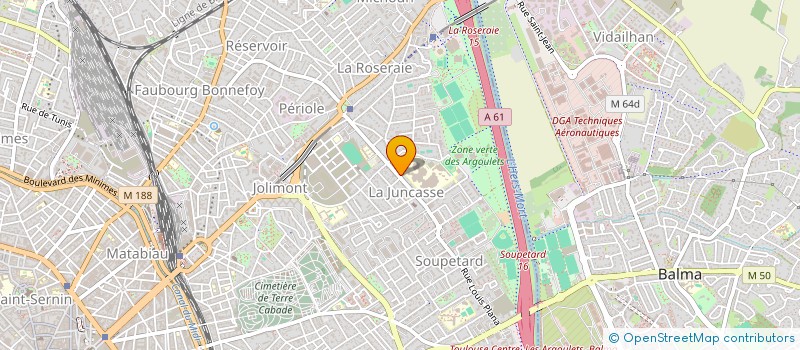 localisation de l'entreprise SCI PIZZA PLANA à TOULOUSE