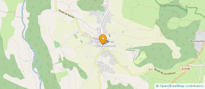 localisation de l'entreprise SCI PJCA MEGY  SAINT-MICHEL-L'OBSERVATOIRE