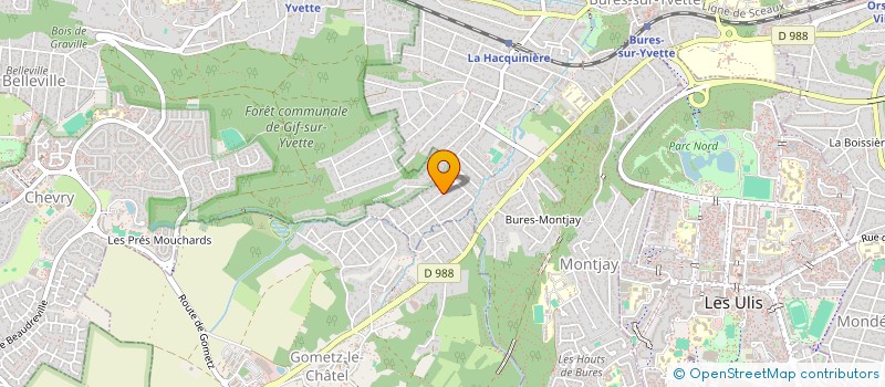 localisation de l'entreprise SCI PJHOMES à BURES-SUR-YVETTE
