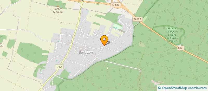 localisation de l'entreprise SCI PJK  BARBIZON