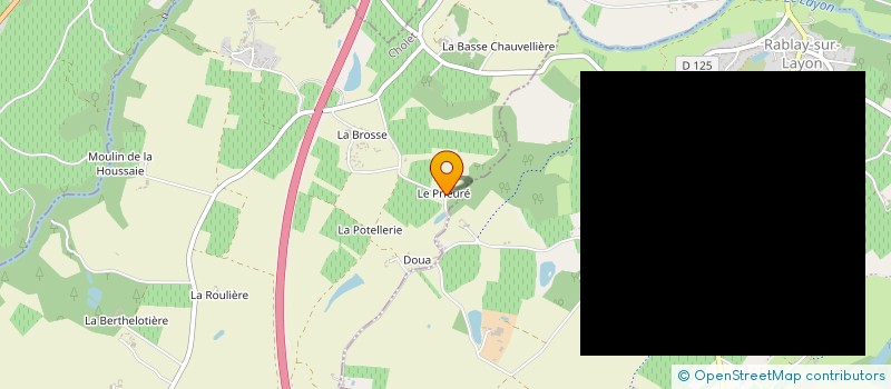 localisation de l'entreprise SCI PJK  BEAULIEU-SUR-LAYON