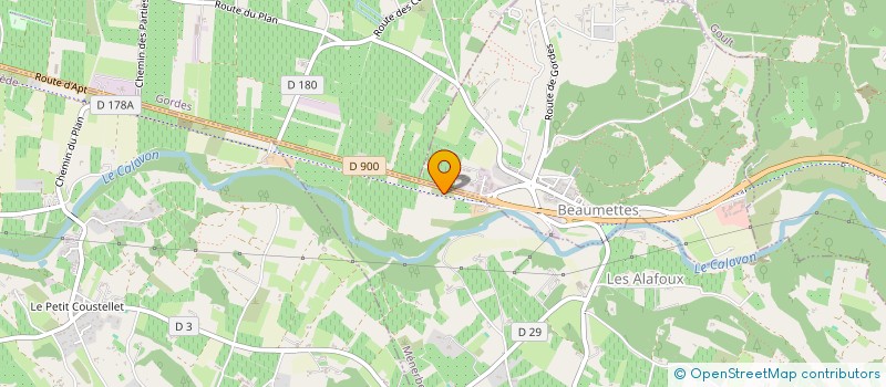localisation de l'entreprise SCI PJMD à MENERBES