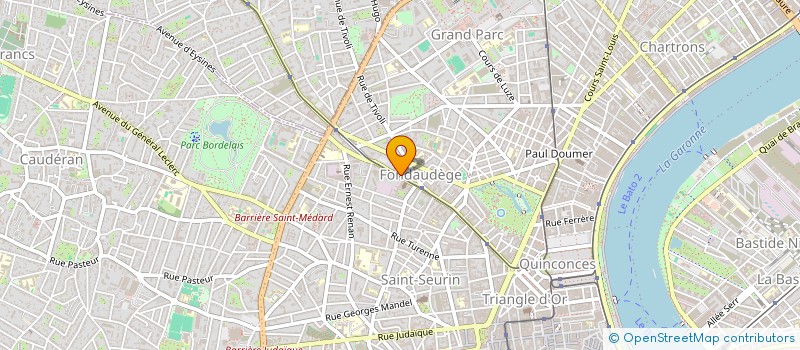 localisation de l'entreprise SCI PJR  BORDEAUX