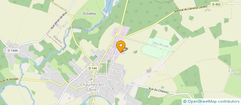 localisation de l'entreprise SCI PK FAMILY  CHAUMES-EN-BRIE