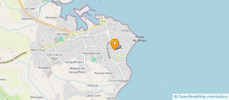 localisation de l'entreprise SCI PK29  LOCTUDY