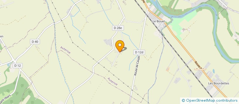 localisation de l'entreprise SCI PK2M  AUTERIVE