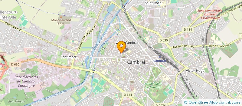 localisation de l'entreprise SCI PL DU MARCHE à CAMBRAI