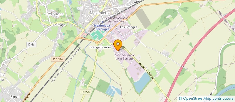 localisation de l'entreprise SCI PL2F à MEXIMIEUX
