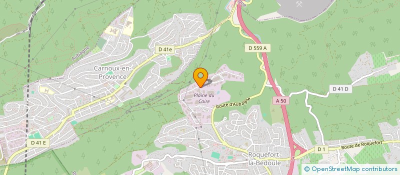 localisation de l'entreprise SCI PLA  ROQUEFORT-LA-BEDOULE