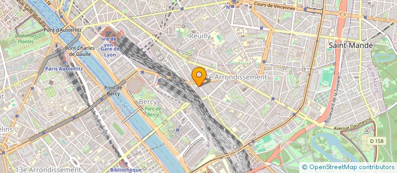 localisation de l'entreprise SCI PLACE BASQUIAT  PARIS