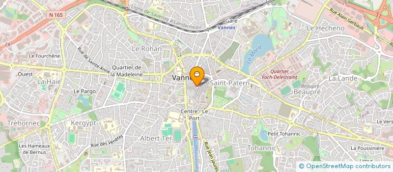 localisation de l'entreprise SCI PLACE BRULEE à VANNES