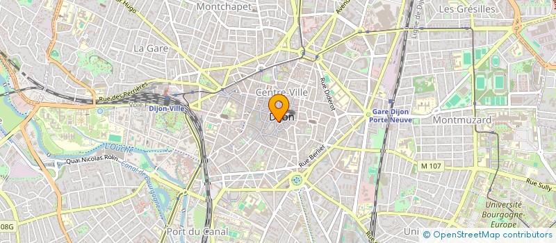 localisation de l'entreprise SCI PLACE D'ARMES à DIJON