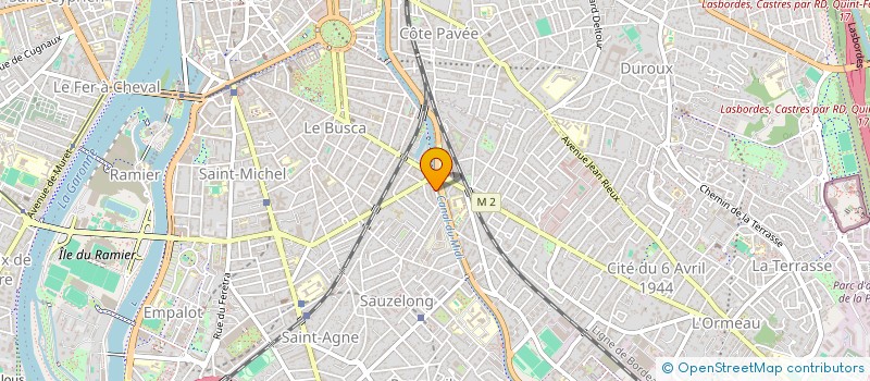 localisation de l'entreprise SCI PLACE D'ITALIE  TOULOUSE