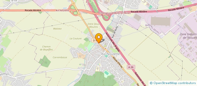 localisation de l'entreprise SCI PLACE D'ORVAL  AIX-NOULETTE