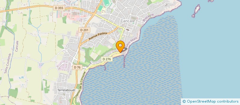 localisation de l'entreprise SCI PLACE DE LA CHAPELLE  CANCALE