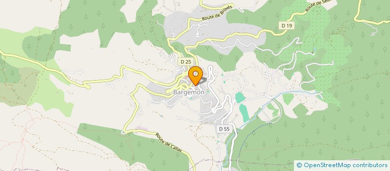 localisation de l'entreprise SCI PLACE DE SAINT ETIENNE  BARGEMON