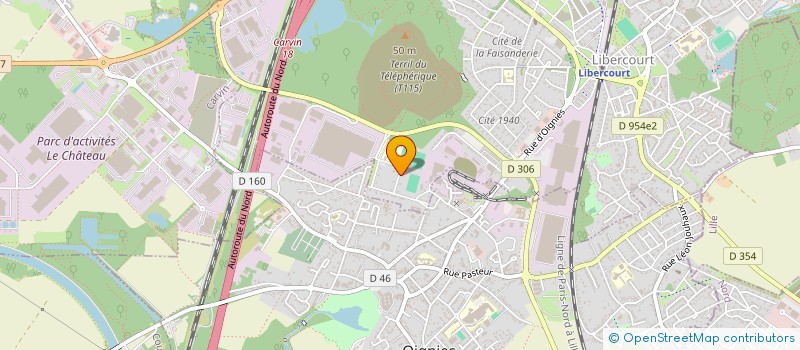 localisation de l'entreprise SCI PLACE DE VERDUN  LIBERCOURT