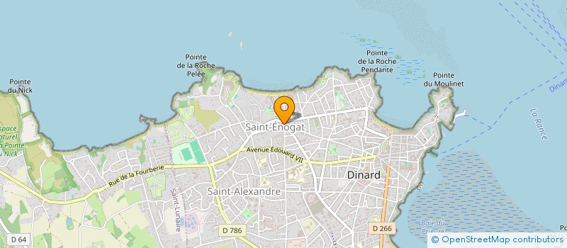 localisation de l'entreprise SCI PLACE DU CALVAIRE  DINARD