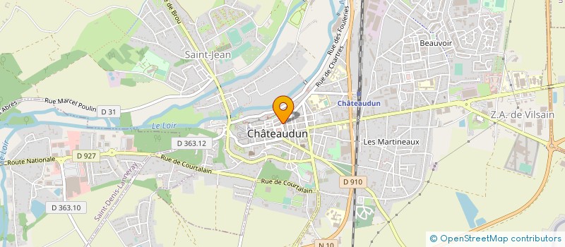 localisation de l'entreprise SCI PLACE DU MARCHE à CHATEAUDUN