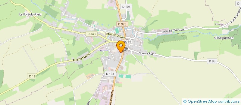 localisation de l'entreprise SCI PLACE DU MARCHE AUX CHEVAUX  FRUGES