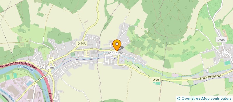 localisation de l'entreprise SCI PLACE DU PARADIS  MALLELOY