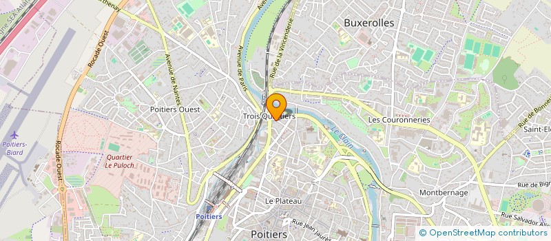 localisation de l'entreprise SCI PLACE JEAN DE BERRY à POITIERS