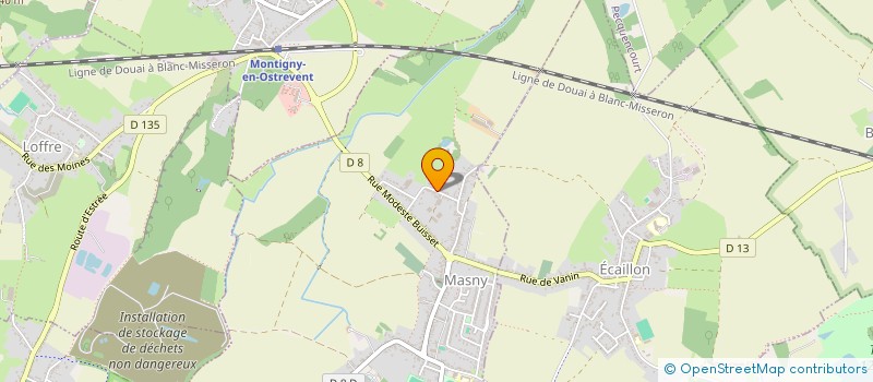 localisation de l'entreprise SCI PLACE JJ  MASNY