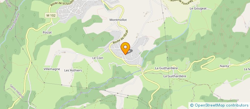 localisation de l'entreprise SCI PLACE NEUVE  SAINT-HEAND