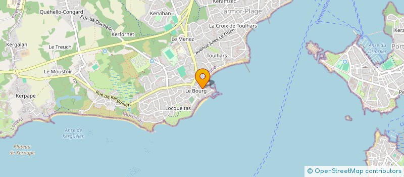 localisation de l'entreprise SCI PLACE NOTRE DAME  LARMOR-PLAGE