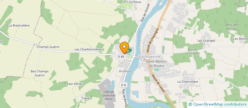 localisation de l'entreprise SCI PLACE SAINT MARTIN  VALDIVIENNE