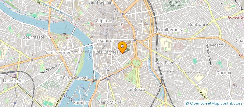 localisation de l'entreprise SCI PLACE SAINTES SCARBES à TOULOUSE