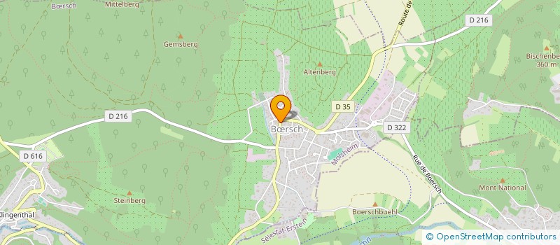 localisation de l'entreprise SCI PLACE TO BE  BRSCH