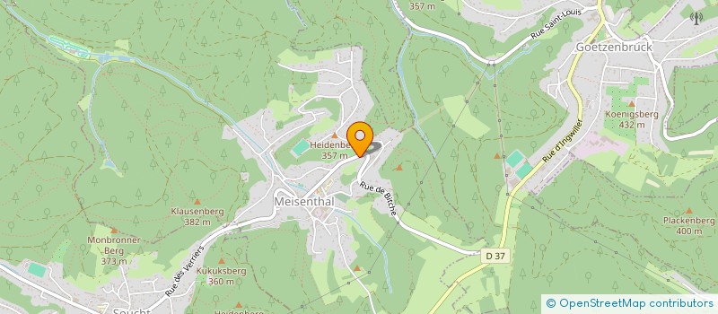 localisation de l'entreprise SCI PLACE TO BITCHE  MEISENTHAL