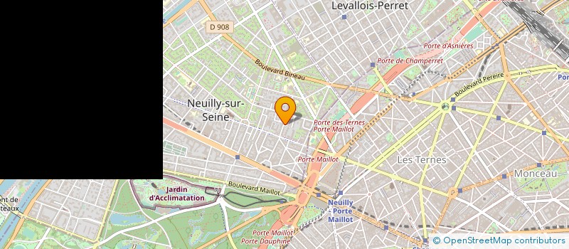 localisation de l'entreprise SCI PLACEMENT GAYET POSTEL IMMOBILIER à NEUILLY-SUR-SEINE