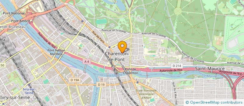 localisation de l'entreprise SCI PLACEMENTS FAMILIAUX  CHARENTON-LE-PONT