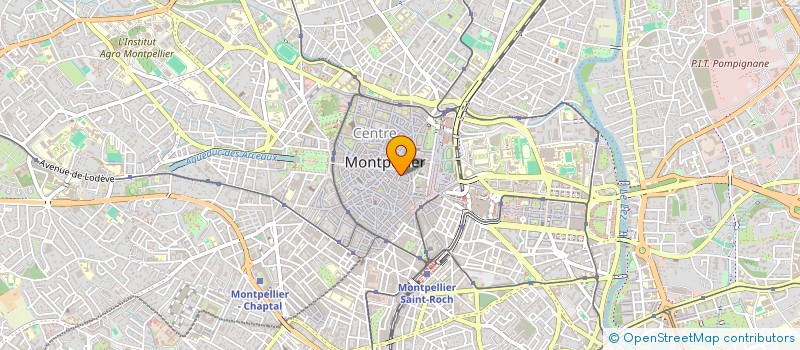localisation de l'entreprise SCI PLAFLOT à MONTPELLIER
