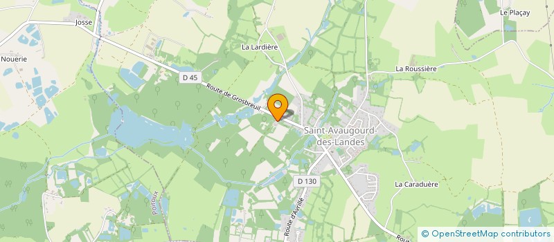 localisation de l'entreprise SCI PLAGE  SAINT-AVAUGOURD-DES-LANDES