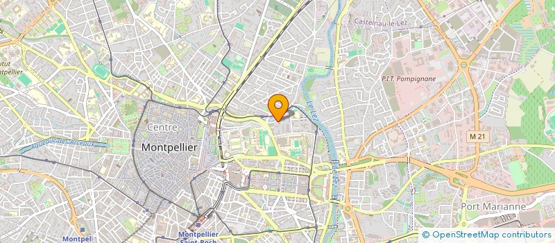 localisation de l'entreprise SCI PLAIN SOLEIL à MONTPELLIER