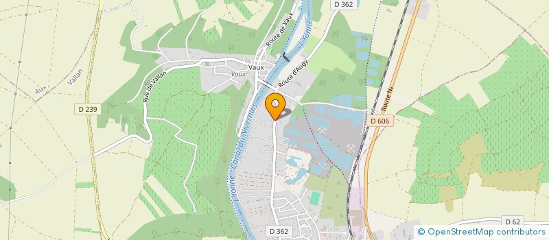 localisation de l'entreprise SCI PLAINE DE CHAMPS  CHAMPS-SUR-YONNE