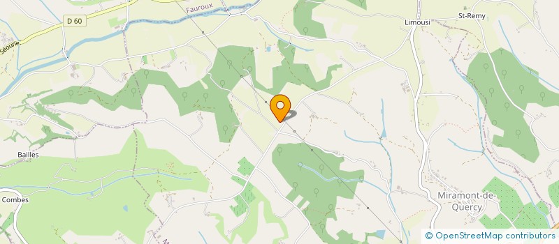 localisation de l'entreprise SCI PLAINE DE GAYTE  MIRAMONT-DE-QUERCY