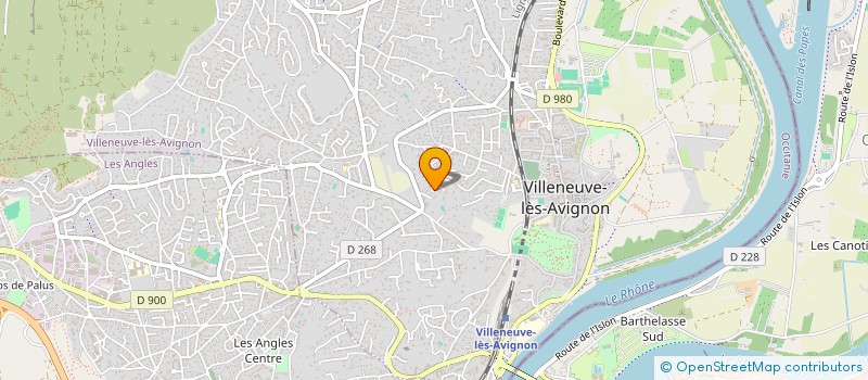 localisation de l'entreprise SCI PLAINE DE LACHAUP  VILLENEUVE-LES-AVIGNON