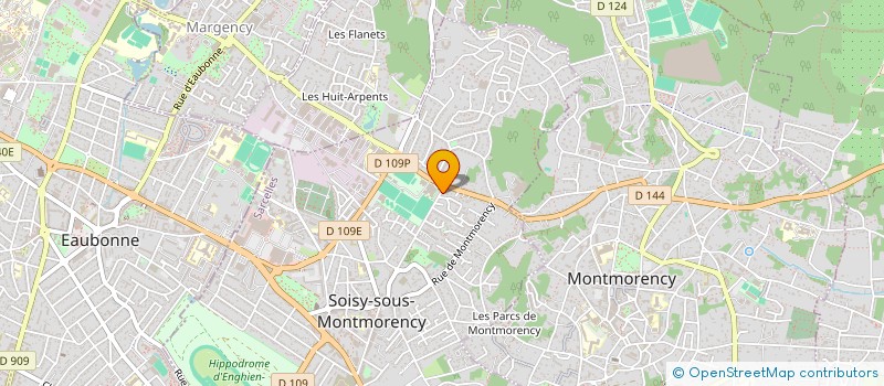 localisation de l'entreprise SCI PLAINE DE NINIVE à SOISY-SOUS-MONTMORENCY