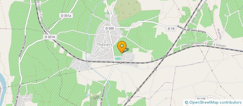 localisation de l'entreprise SCI PLAINE DE SIGNARGUES  DOMAZAN