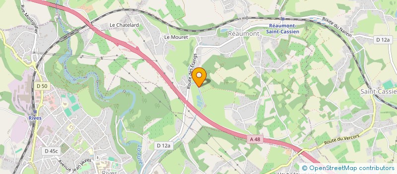 localisation de l'entreprise SCI PLAINE NATURE  REAUMONT