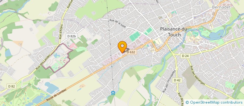 localisation de l'entreprise SCI PLAISANCE 632  PLAISANCE-DU-TOUCH