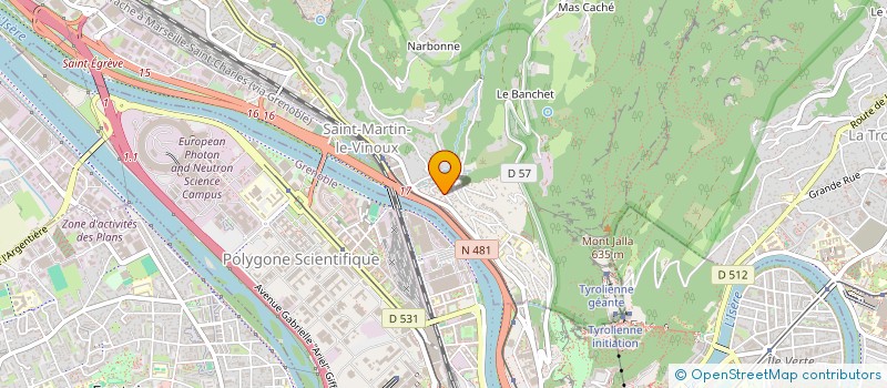 localisation de l'entreprise SCI PLAISANCE  SAINT-MARTIN-LE-VINOUX