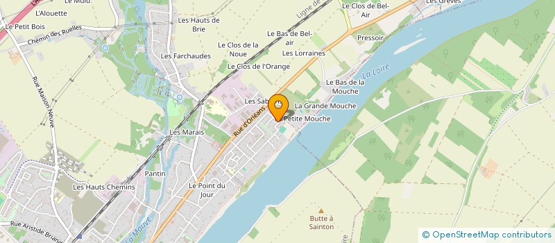 localisation de l'entreprise SCI PLAISCO  MEUNG-SUR-LOIRE