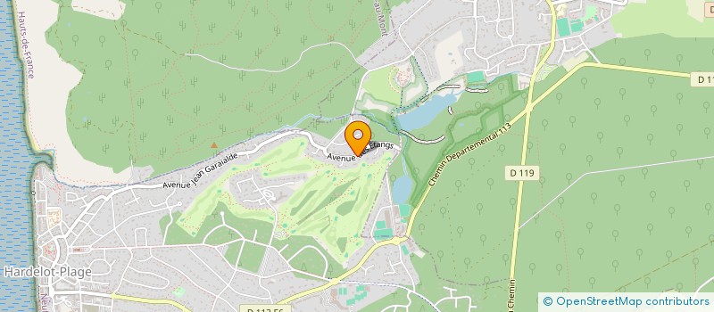 localisation de l'entreprise SCI PLAISIR  NEUFCHATEL-HARDELOT